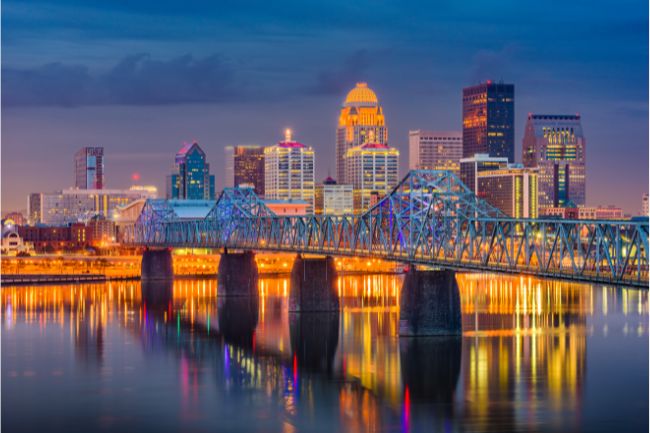 Louisville, KY skyline